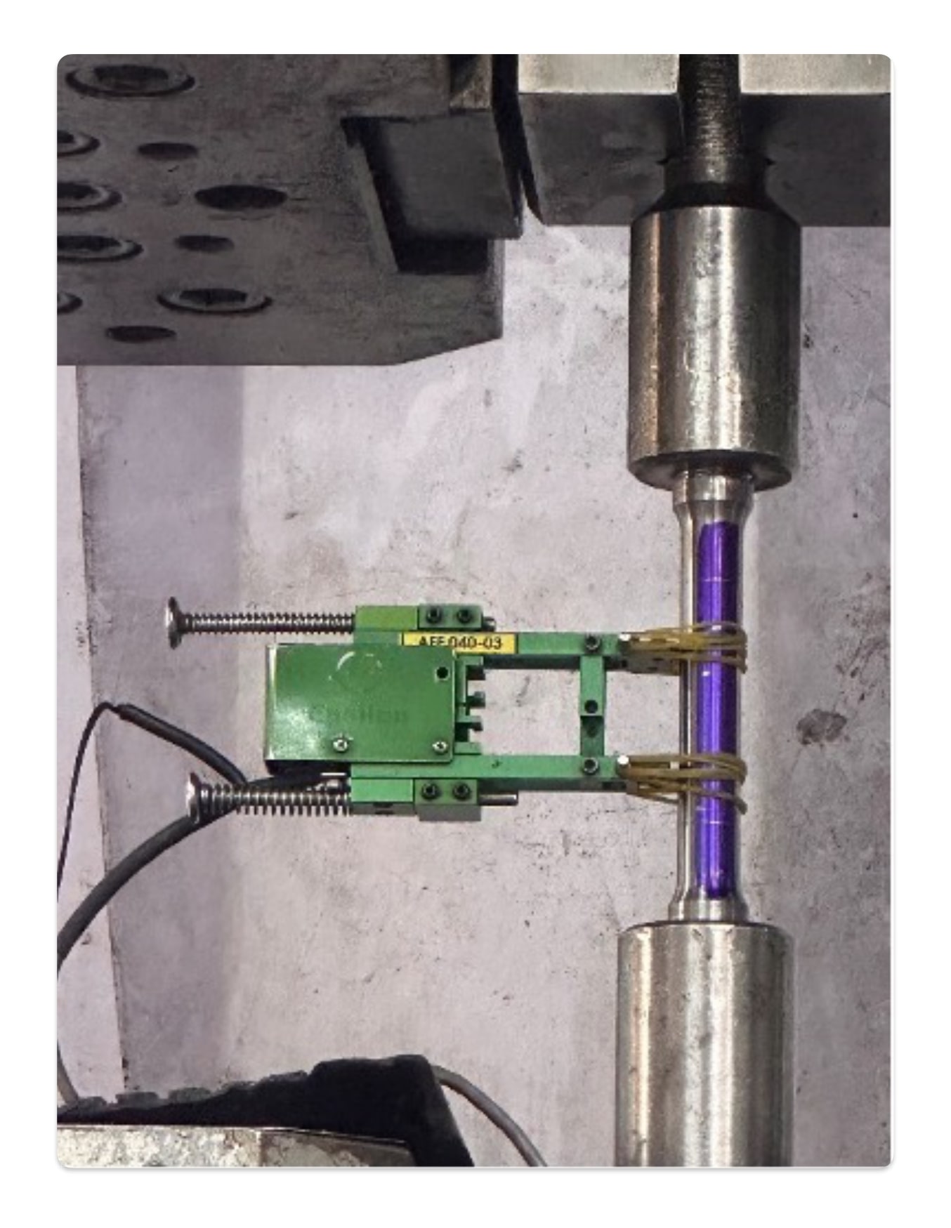 All weld metal testing at Futtaim Labs