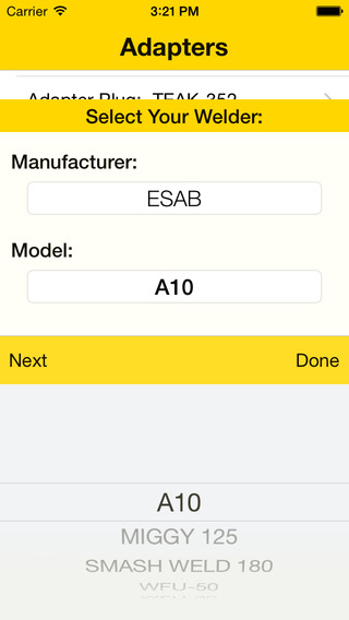 Tweco Back End Adapter Guide